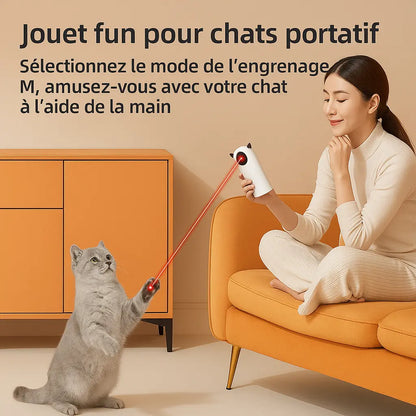 Jouet interactif automatique pour chat – Laser intelligent à LED Ma boutique