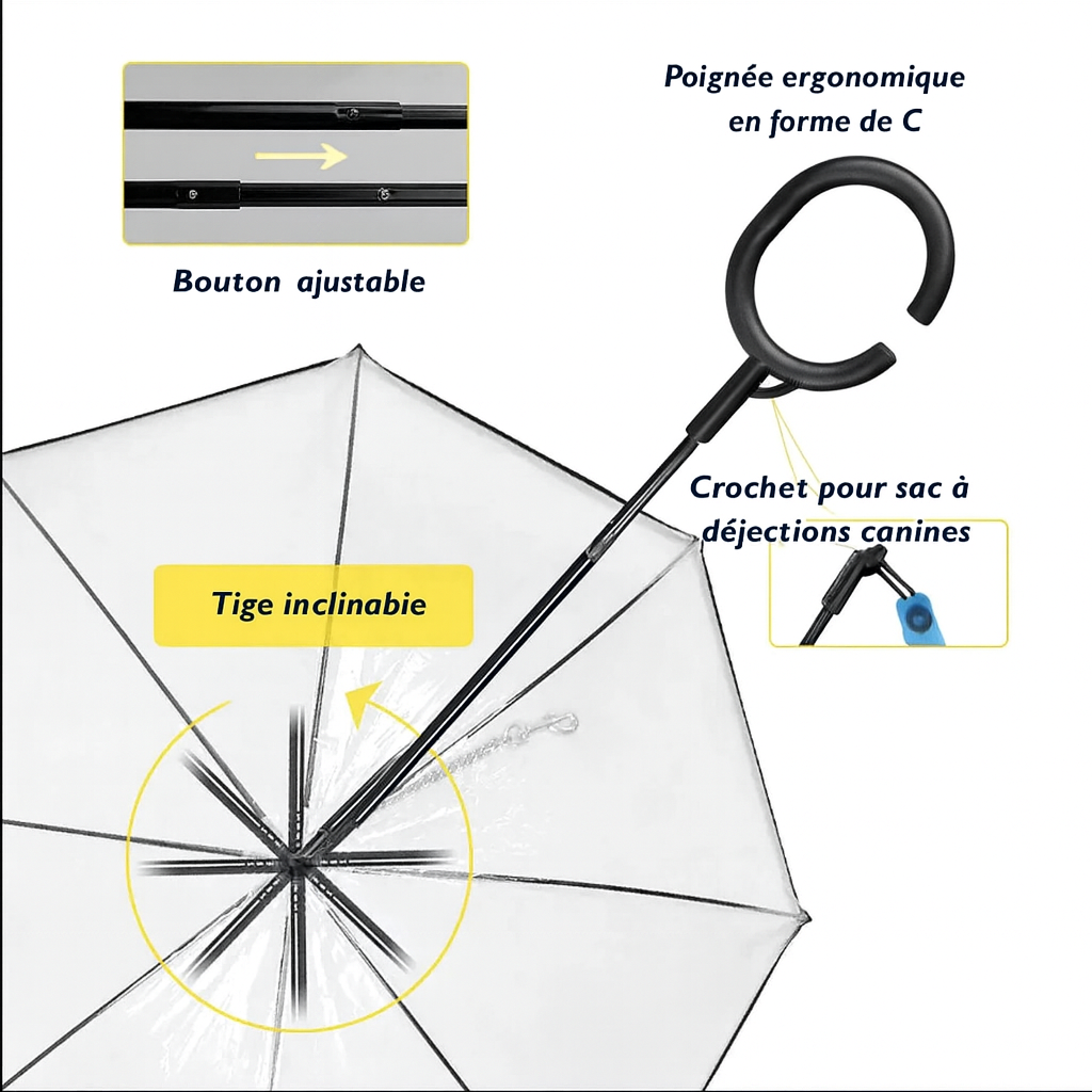 Parapluie pour chien