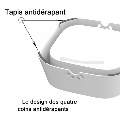 Gamelle d’eau pour chien à design flottant – anti-éclaboussures, antidérapante, grande capacité