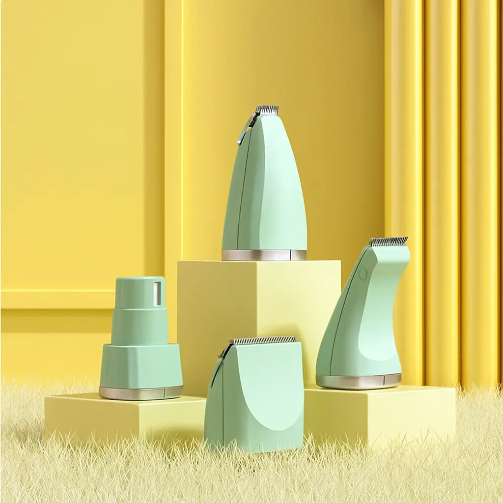 Tondeuse électrique 4 en 1 pour animaux – Coupe, taille et lime à ongles pour chiens et chats Ma boutique