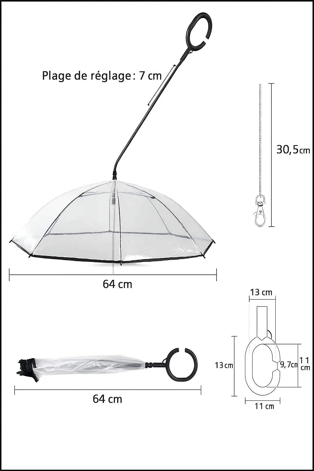 Parapluie pour chien Ma boutique